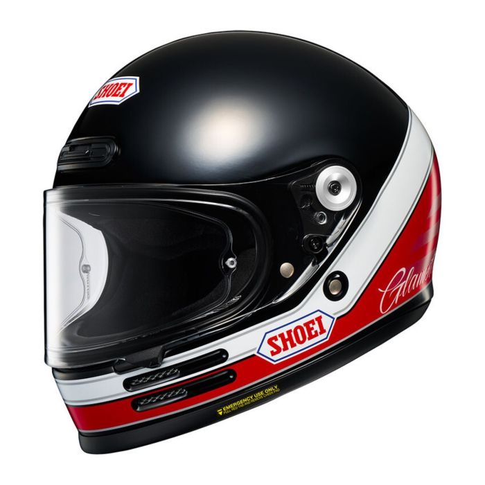Casco Integrale Shoei Glamster 06 Abiding Tc1 Nero Rosso