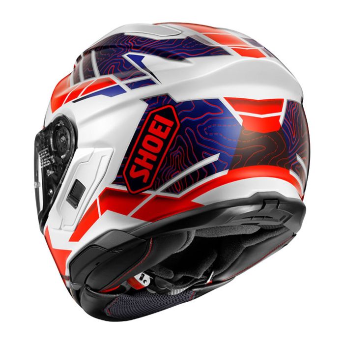 Casco Integrale Shoei Gt-air 3 Hike Tc10 Bianco Rosso Bl