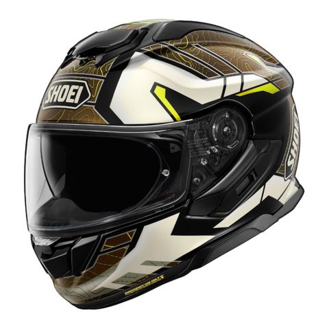 Casco Integrale Shoei Gt-air 3 Hike Tc11 Bianco Marrone