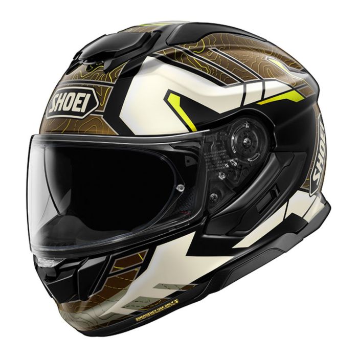 Casco Integrale Shoei Gt-air 3 Hike Tc11 Bianco Marrone
