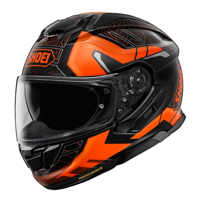 Casco Integrale Shoei Gt-air 3 Hike Tc8 Nero Arancio