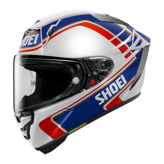 Casco Shoei X-spr Pro Gardner Tc2 Bianco Rosso Blu