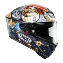 Casco Shoei X-spr Pro Marquez Motegi 5 Tc1 Grigio Rosso Blu