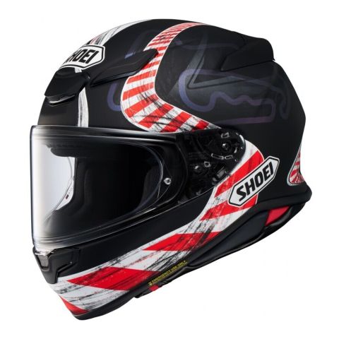 Casco Integrale Shoei Nxr2 Knee Down Tc5 Nero Rosso