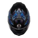 Casco Integrale Agv K7 In Fibra Genisys Matt Black/blue/grey