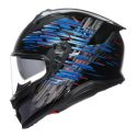 Casco Integrale Agv K7 In Fibra Genisys Matt Black/blue/grey