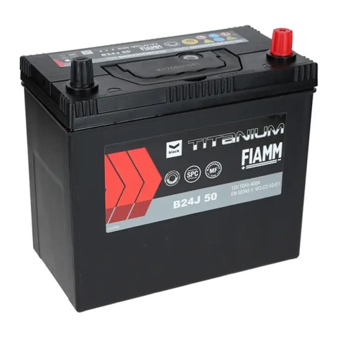 Batteria Fiamm 50 Ah. Titanium Black B24j 50