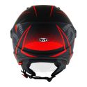 Casco Jet Kyt D-city Colorful Matt Red