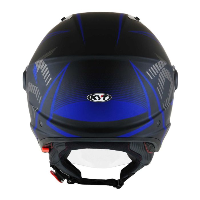 Casco Jet Kyt D-city Colorful Matt Blue
