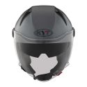 Casco Jet Kyt D-city Plain Grl Grey