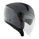 Casco Jet Kyt D-city Plain Grl Grey
