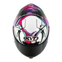 Casco Integrale Kyt Kx-1 Race Gp Replica Bastianini Fim 2024 White/pink