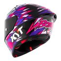 Casco Integrale Kyt Kx-1 Race Gp Replica Bastianini Fim 2024 White/pink