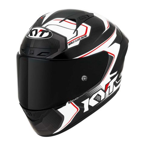 Casco Integrale Kyt Nz-race Carbon Competition White