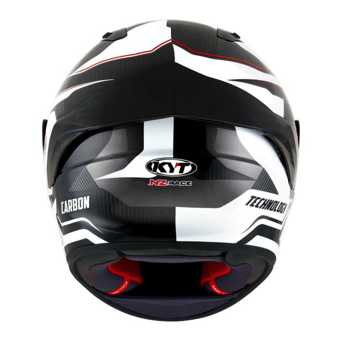Casco Integrale Kyt Nz-race Carbon Competition White