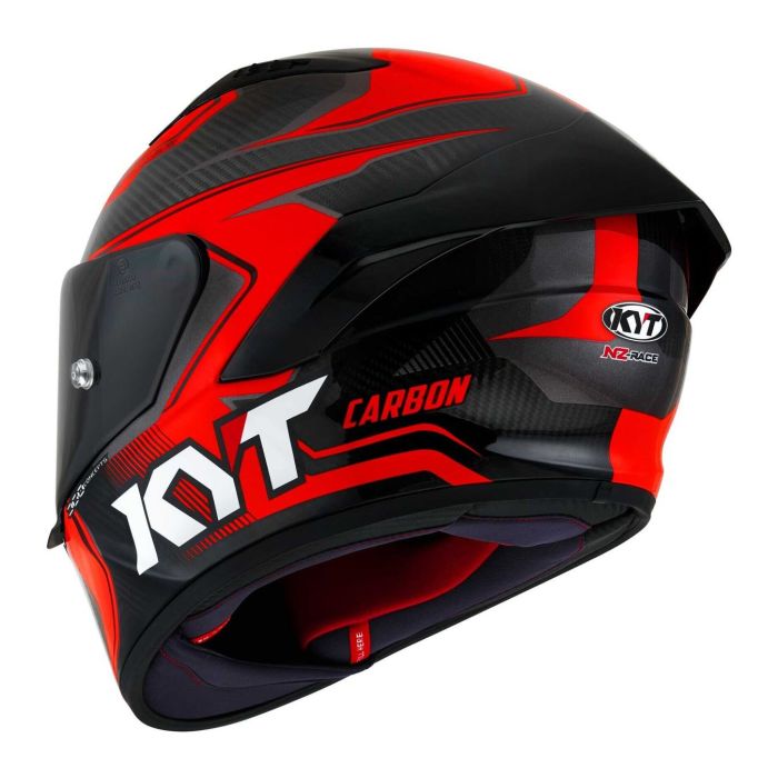 Casco Integrale Kyt Nz-race Carbon Competition Red