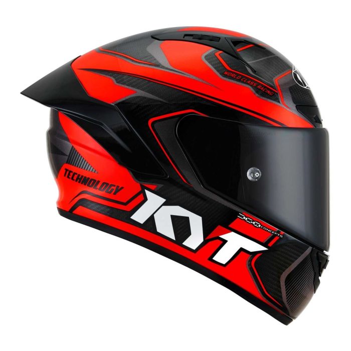 Casco Integrale Kyt Nz-race Carbon Competition Red