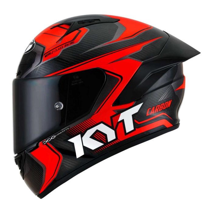 Casco Integrale Kyt Nz-race Carbon Competition Red