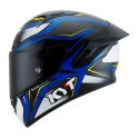 Casco Integrale Kyt Nz-race Carbon Stride Blue/whit