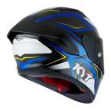 Casco Integrale Kyt Nz-race Carbon Stride Blue/whit