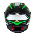 Casco Integrale Kyt Nz-race Carbon Stride Green Fluo/white