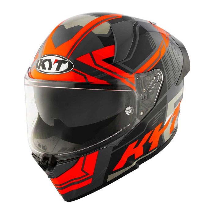 Casco Integrale Kyt R2r Octane Orange