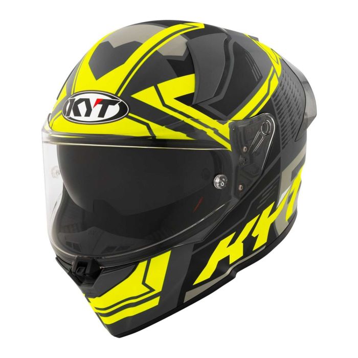 Casco Integrale Kyt R2r Octane Matt Yellow