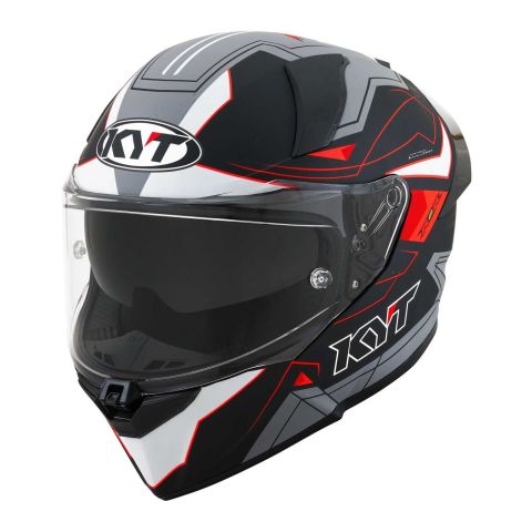 Casco Integrale Kyt R2r Led Matt Black/grey