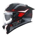 Casco Integrale Kyt R2r Led Matt Black/grey