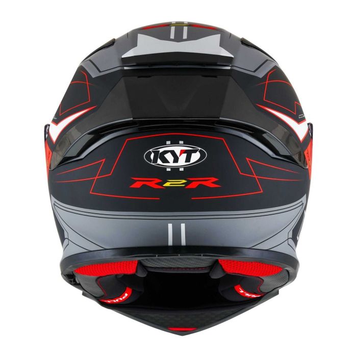 Casco Integrale Kyt R2r Led Matt Black/grey