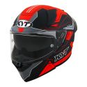 Casco Integrale Kyt R2r Led Matt Black/red