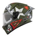 Casco Integrale Kyt R2r Max Assault Matt Army Green
