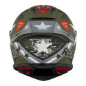 Casco Integrale Kyt R2r Max Assault Matt Army Green