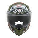 Casco Integrale Kyt R2r Max Assault Matt Army Green