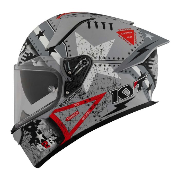 Casco Integrale Kyt R2r Max Assault Matt Grey