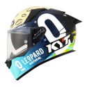 Casco Integrale Kyt R2r Max Replica Foggia Mugello 2022 Light Blue