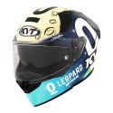 Casco Integrale Kyt R2r Max Replica Foggia Mugello 2022 Light Blue