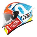 Casco Integrale Kyt R2r Max Replica Foggia Misano 2021 Red White Green