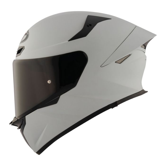 Casco Integrale Kyt Tt-revo Plain Matt Asp Grey