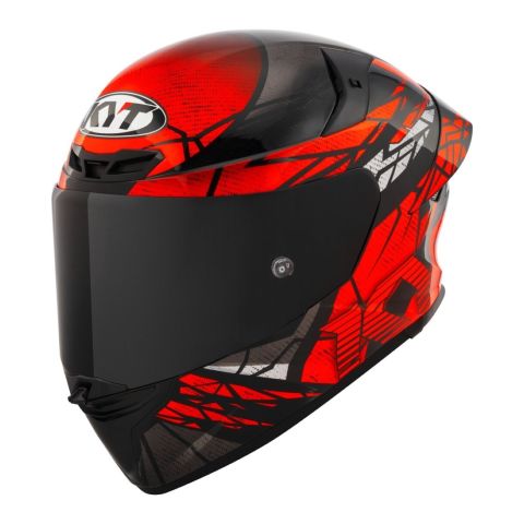Casco Integrale Kyt Tt-revo Combustion Matt Red