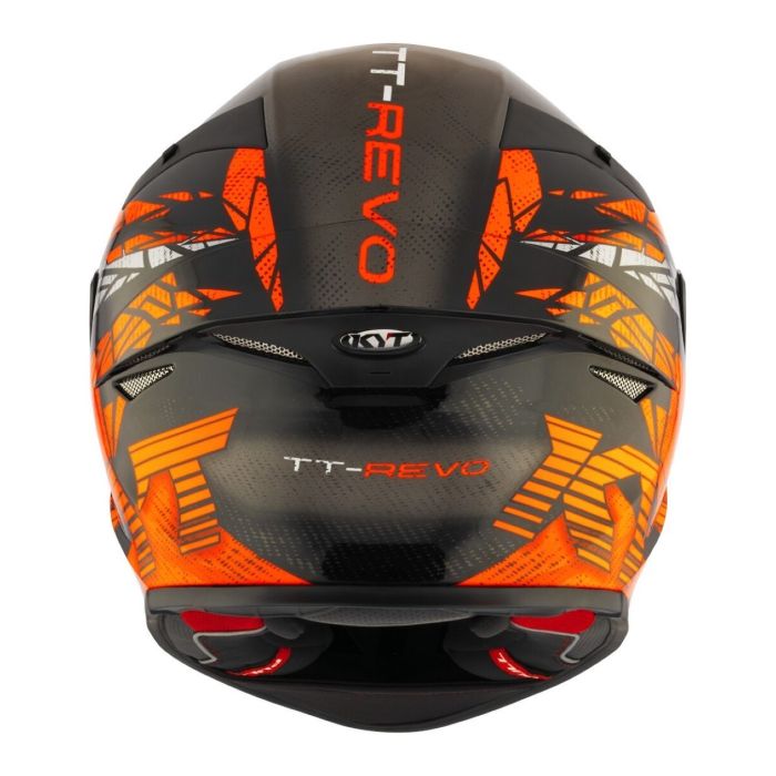 Casco Integrale Kyt Tt-revo Combustion Orange