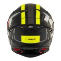 Casco Integrale Kyt Tt-revo Electron Matt Black/ylw