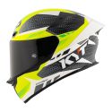 Casco Integrale Kyt Tt-revo Gear Blk/yellow