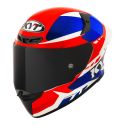 Casco Integrale Kyt Tt-revo Gear Blue/red
