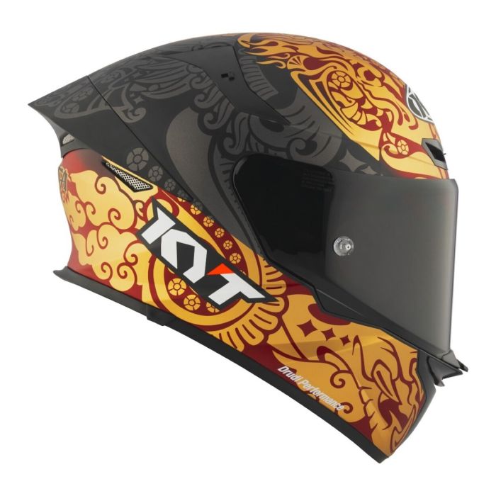 Casco Integrale Kyt Tt-revo Replica Bastianini Indonesia 2023 Gold