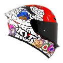 Casco Integrale Kyt Tt-revo Sushi Time Red