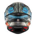 Casco Integrale Kyt Tt-revo Synchrotron Blue/red