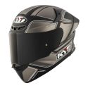 Casco Integrale Kyt Tt-revo Tourist Matt Cool Grey