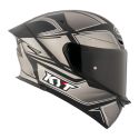 Casco Integrale Kyt Tt-revo Tourist Matt Cool Grey