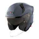 Casco Jet Kyt Ttr-jet Plain Grl Grey